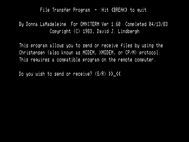 Screen shot